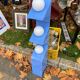 New blue Axel Chay floor lamp Monoprix