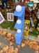Lampadaire Axel Chay bleu neuf Monoprix