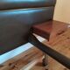 Vintage bed skaï