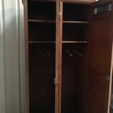 Old french bank locker room in oak