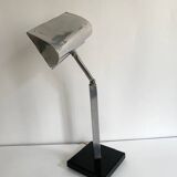 Art Deco lamp in chromed metal, 1930