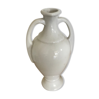 Ceramic double-handled vase