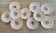 Set of 10 hand-painted plates - Sarreguemines