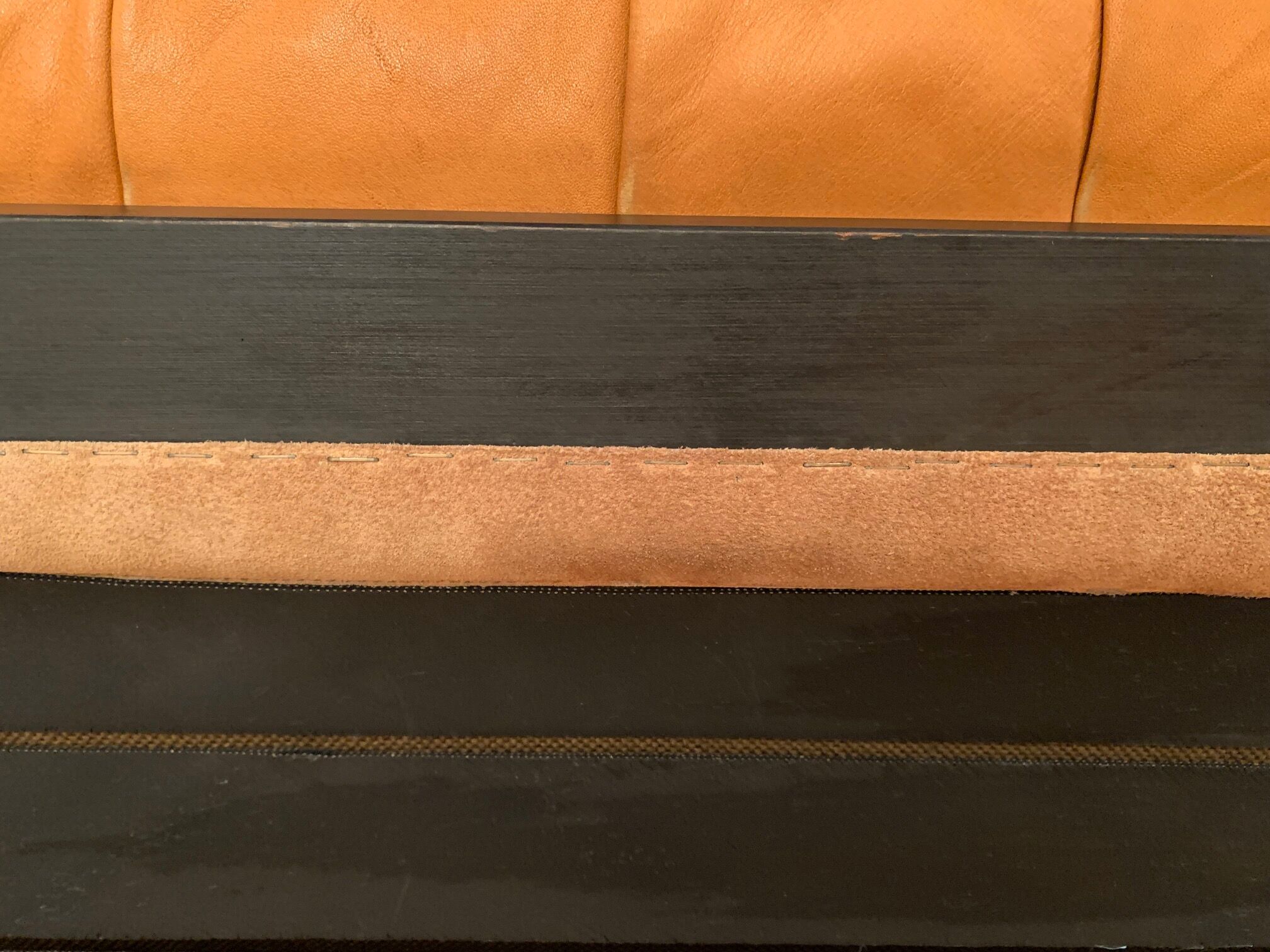 Paire de fauteuils par Ueli Berger, De Sede, Suisse, années 1970.