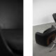 Fauteuils pivotants noirs, 1970