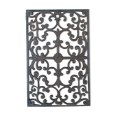Cast iron doormat