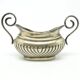 G8R Pre-war Decorative Salt Shaker with Ribbed Body