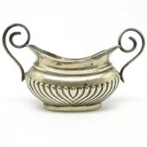 G8R Pre-war Decorative Salt Shaker with Ribbed Body