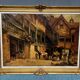 J. Verulpens « L’Auberge ». Peinture grand format.