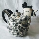 Porcelain casserole teapot