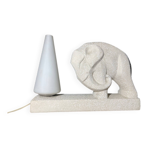 lampe cubiste art déco