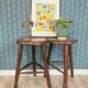 Pair of tripod stools