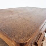 Solid wood chest of drawers, 1950s