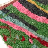 Moroccan Berber boujaad carpet with colorful patterns 277x188cm