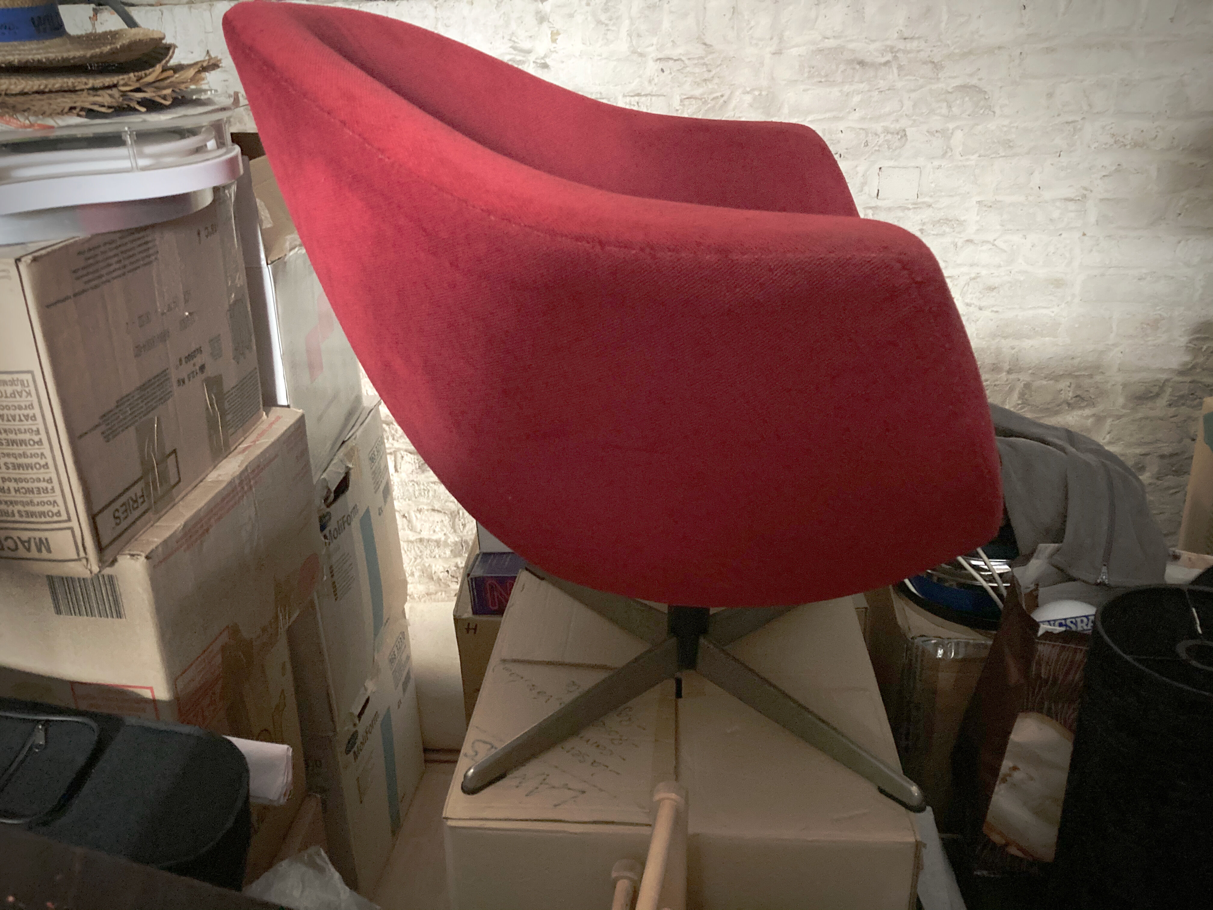 Fauteuil coquille vintage 1960