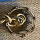 Vintage rattan suspension Louis sognot