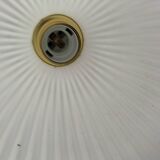 Vintage glass pendant light