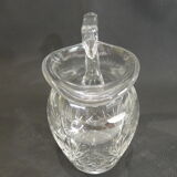 St. Louis crystal water pitcher signed