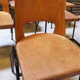 Set of 6 stackable chairs Baumann Manhattan