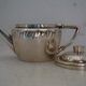 Teapot and milk jug English silverware