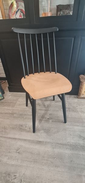 Series of six chairs Fanett by Ilmari Tapiovaara 1960