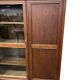 vintage wooden display cabinet XL / shelf / furniture