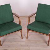 300-139 Armchairs from Swarzędzka, 1960s, Set of 2