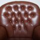 Chesterfield leather executive chair