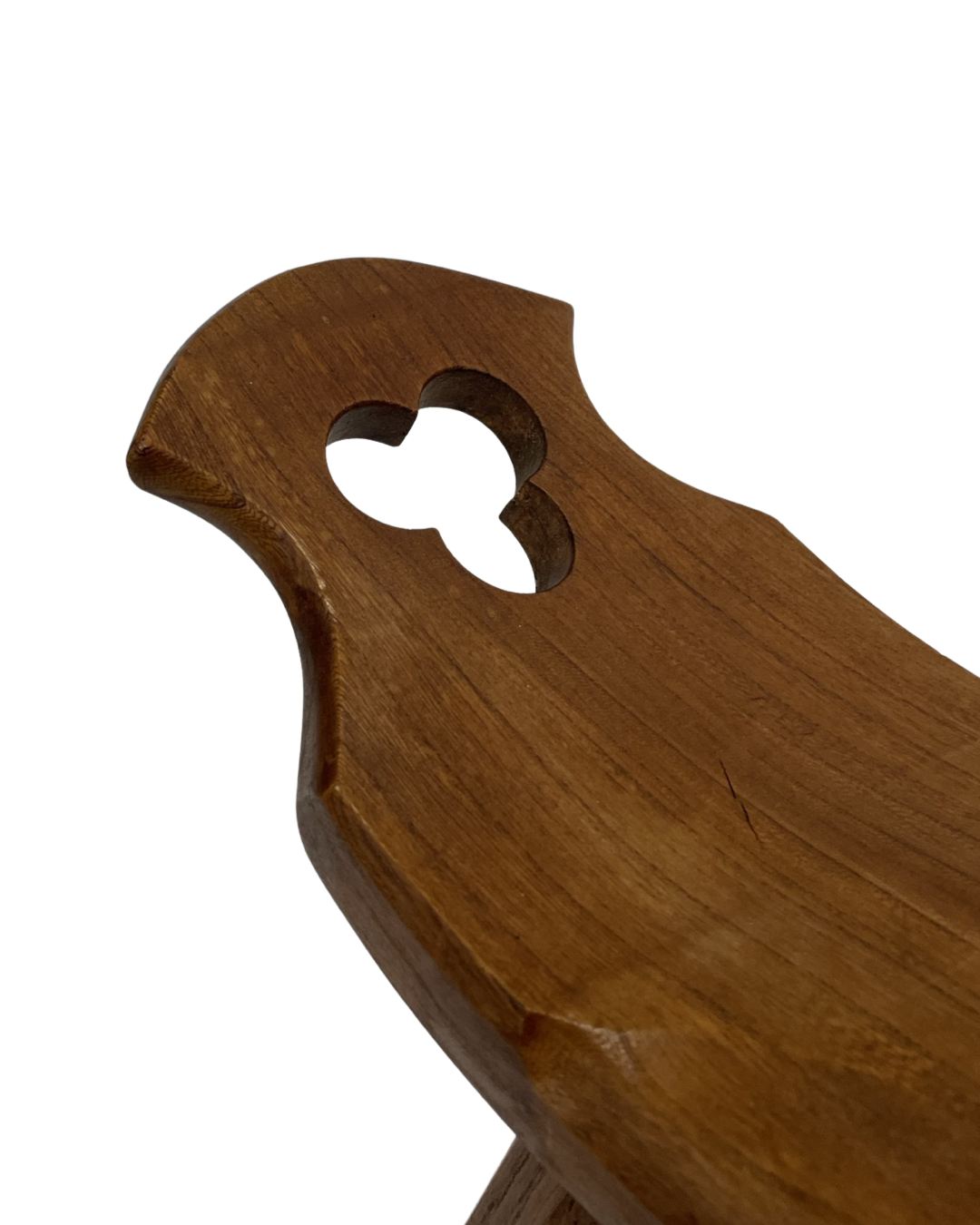 Chaise espagnole vintage brutalist design minimaliste