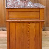 Dressing table in wood and marble of the 19th century