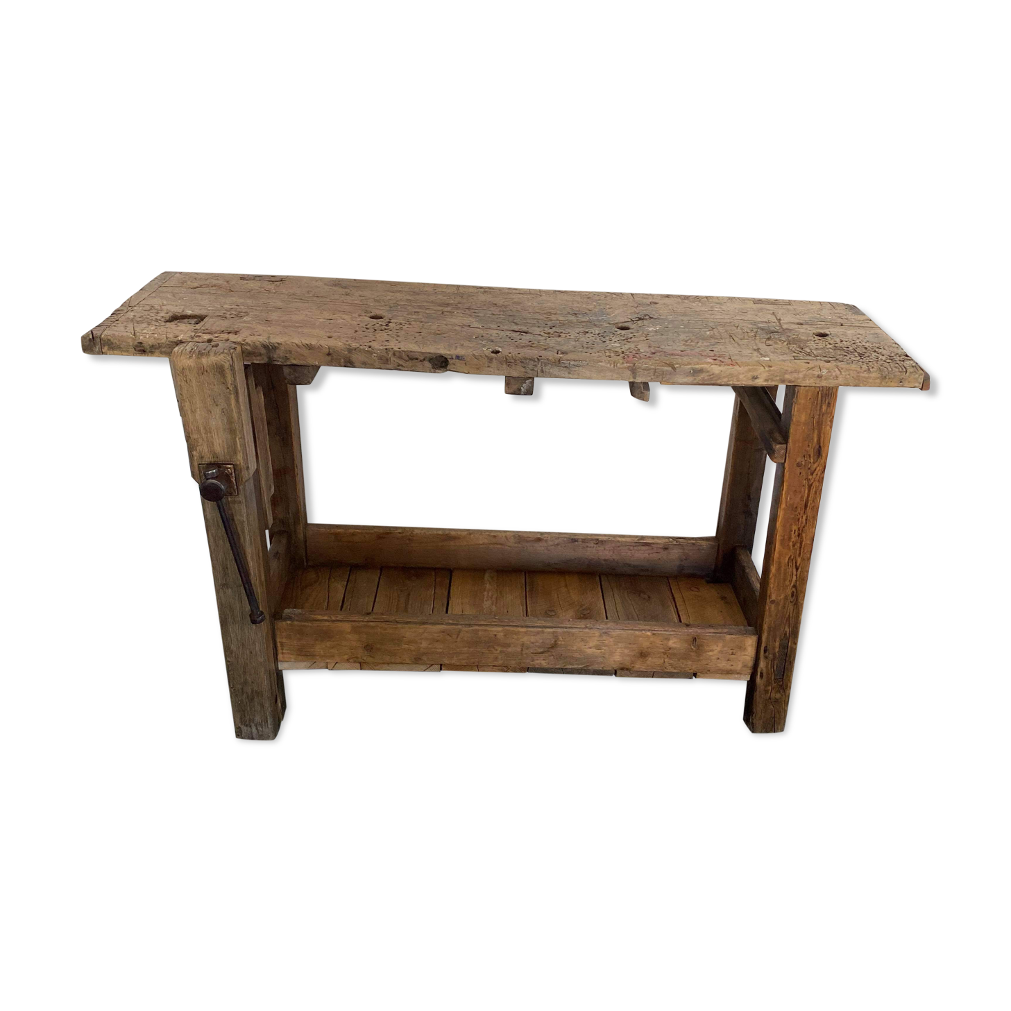 Wooden workbench