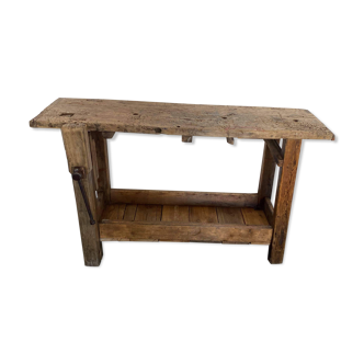 Wooden workbench