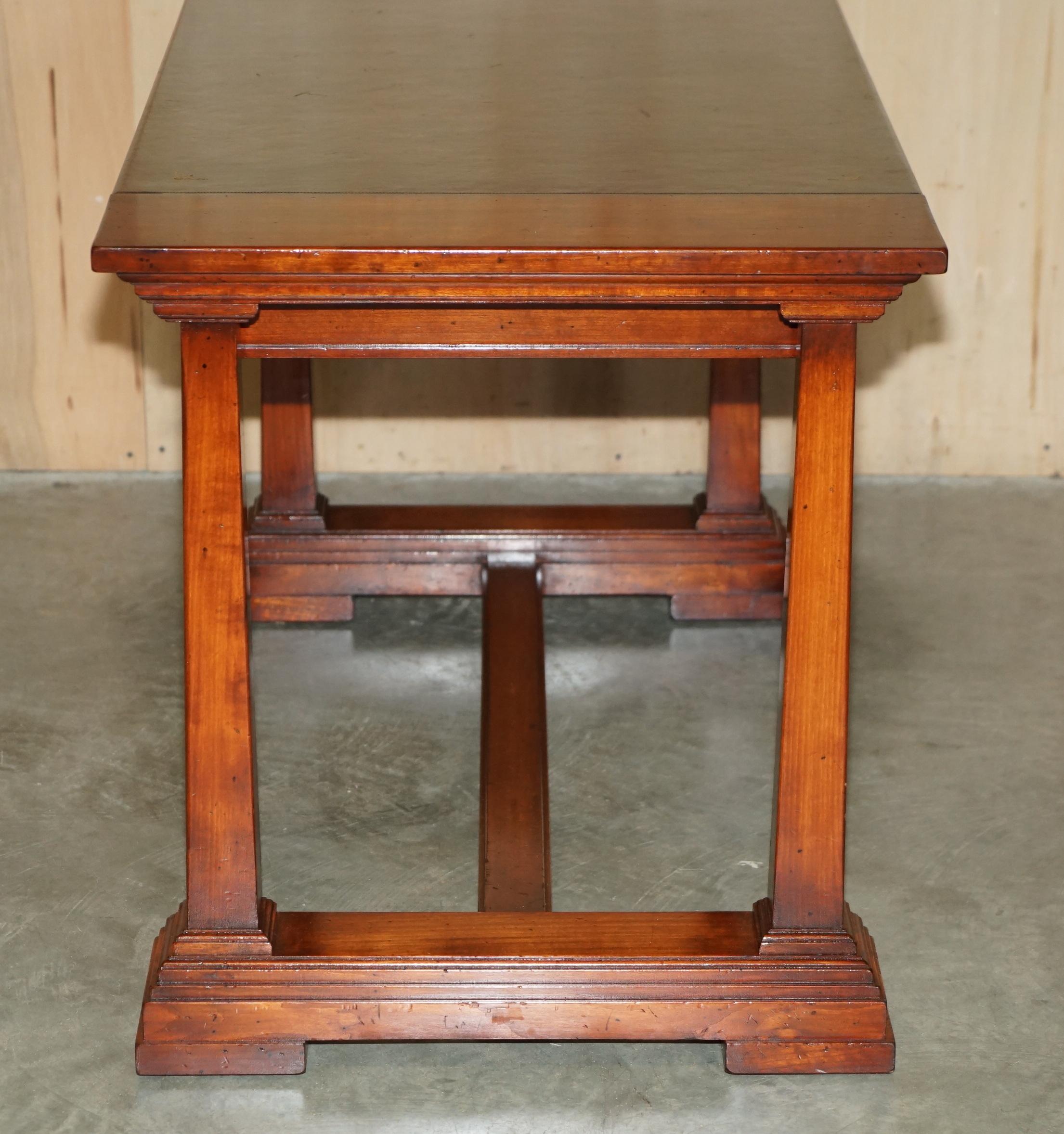 Bureau d'architecte vintage Harrods Kennedy cuir