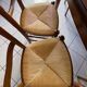 OVAL CHERRY WOOD TABLE WITH 6 CHAIRS