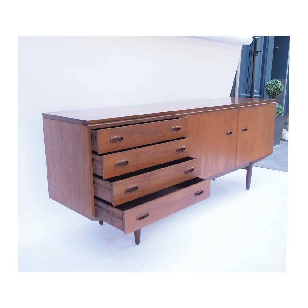 Vintage Scandinavian teak sideboard