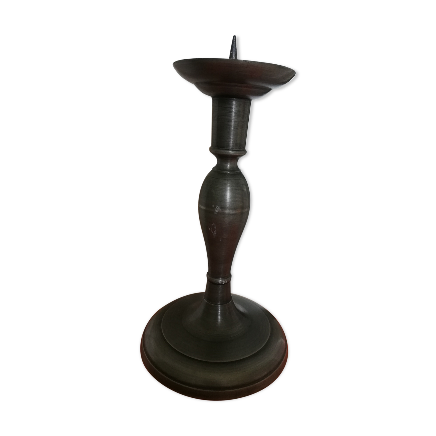 Etain candlestick