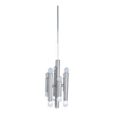 Sciolari chandelier in chrome metal