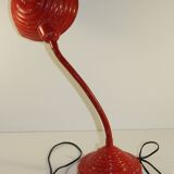 Lampe articulée rouge vintage