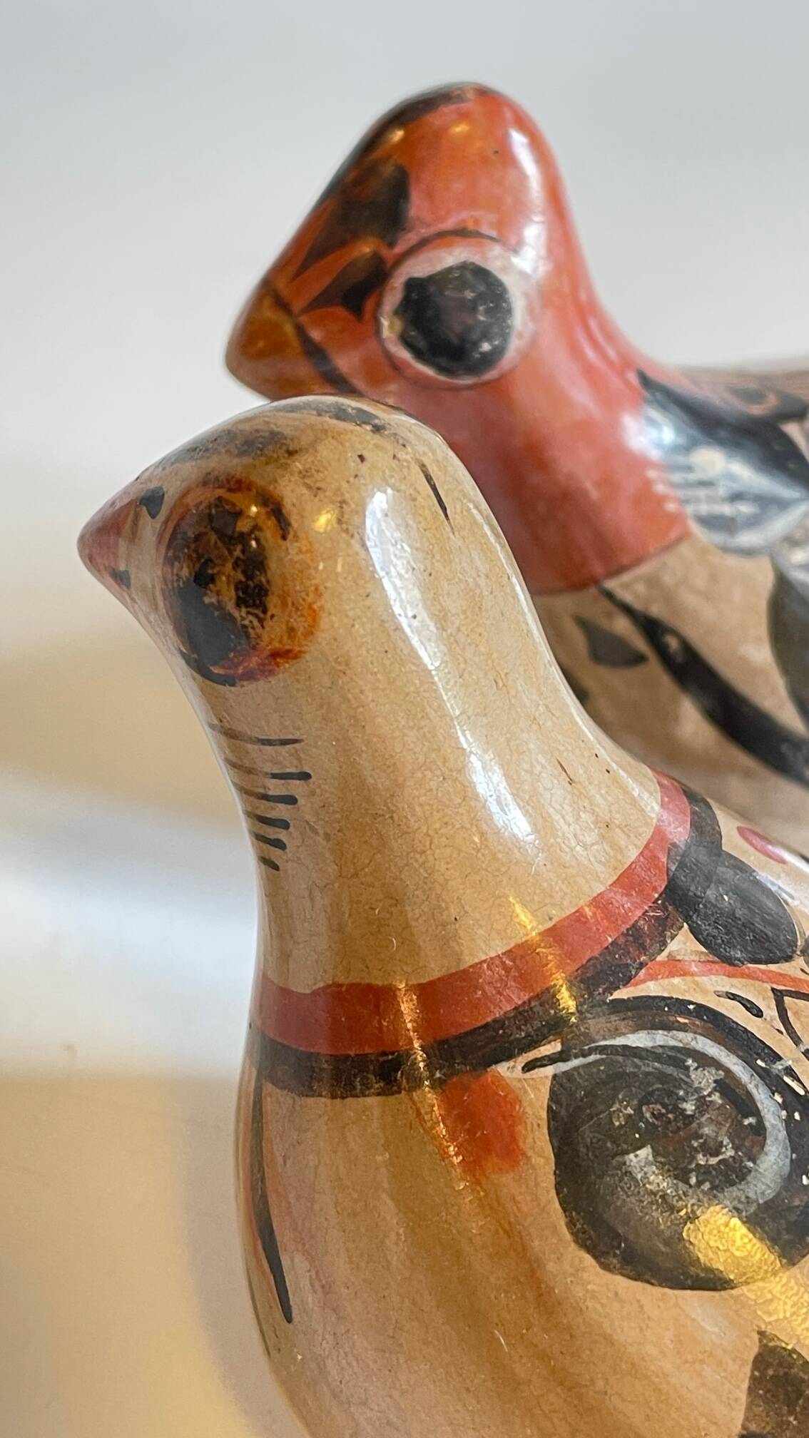 Vintage Ceramic Birds from Mexico