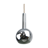 Vintage chrome pendant lamp