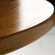 CJ Rosengaarden oak dining set, Set of 7