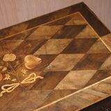 Rare commode with continental marquetry parquetry circa 1780