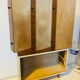 Children's commode, doll or mastery from the 1960s mahogany veneer.