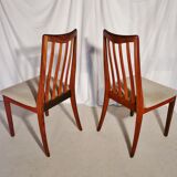 Six scandinavian g Plan teak chairs