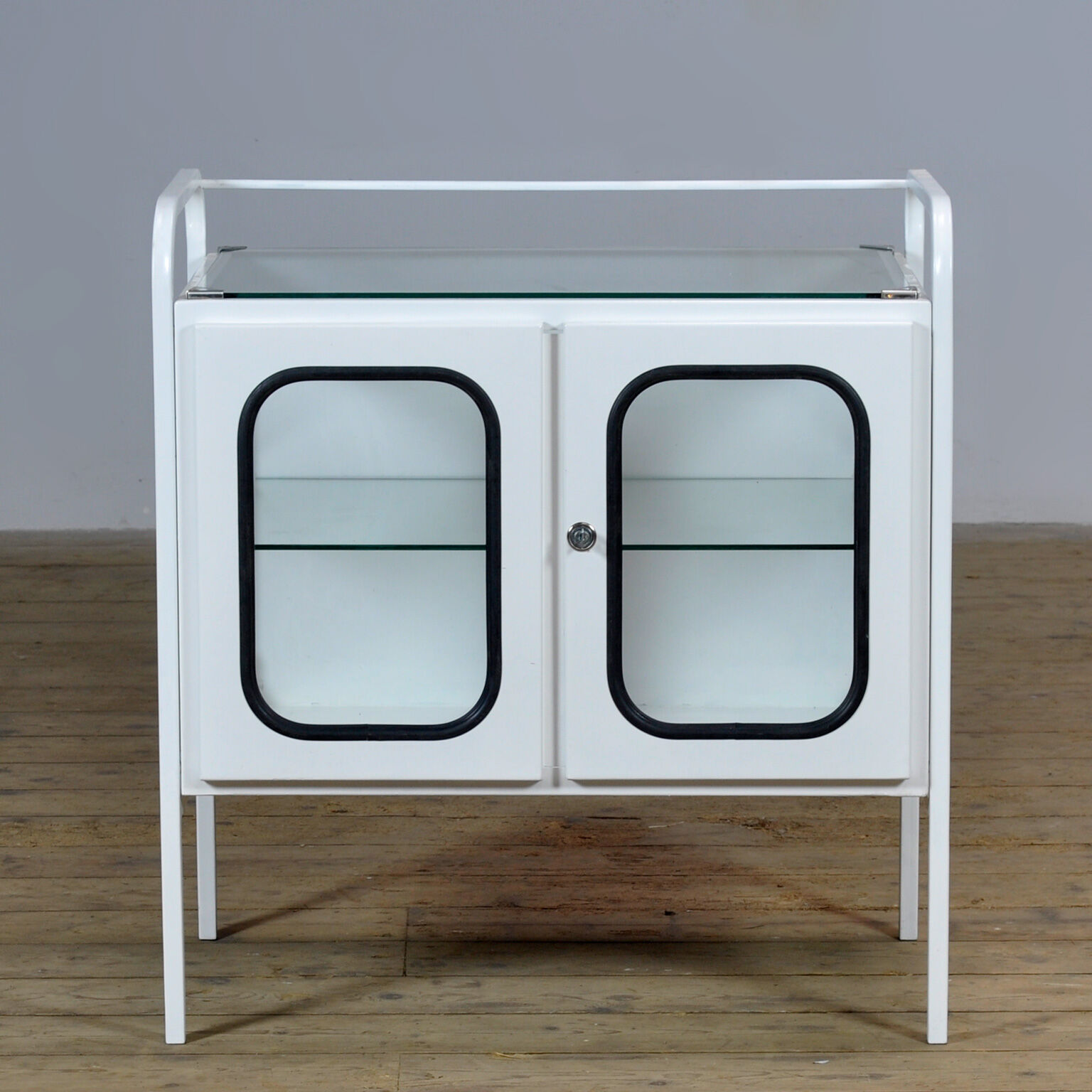 Vintage hospital cabinet, 1970s