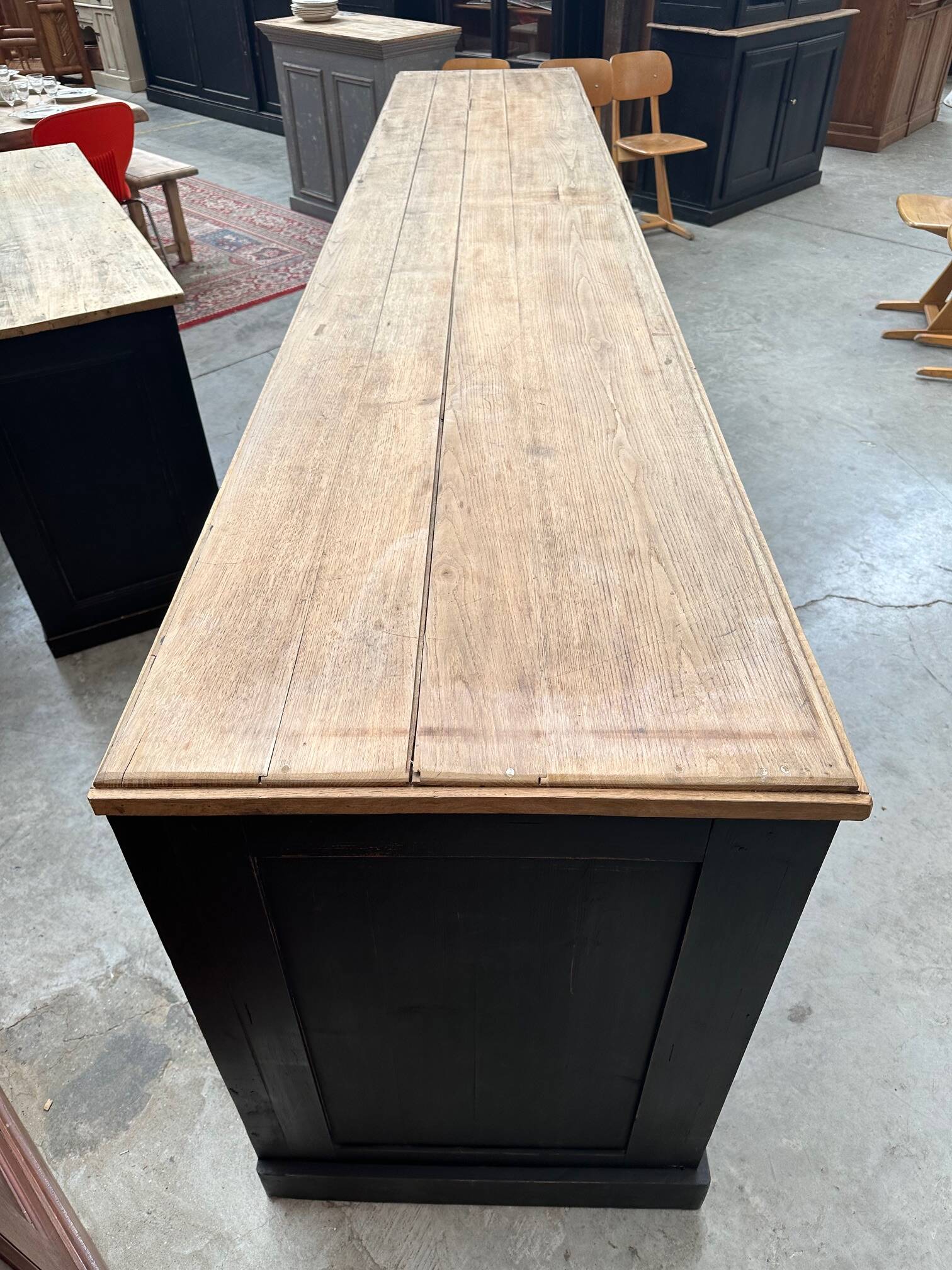 Large Mid-20th Century Store Counter