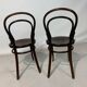 Set of two bistro chairs n°14 of Thonet