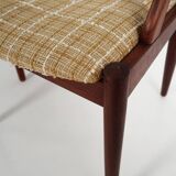 Set of four teak chairs, Danish design, 1970s, designer: Kai Kristiansen
