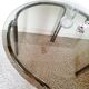 Space Age dining table smoked glass - chrome 70's