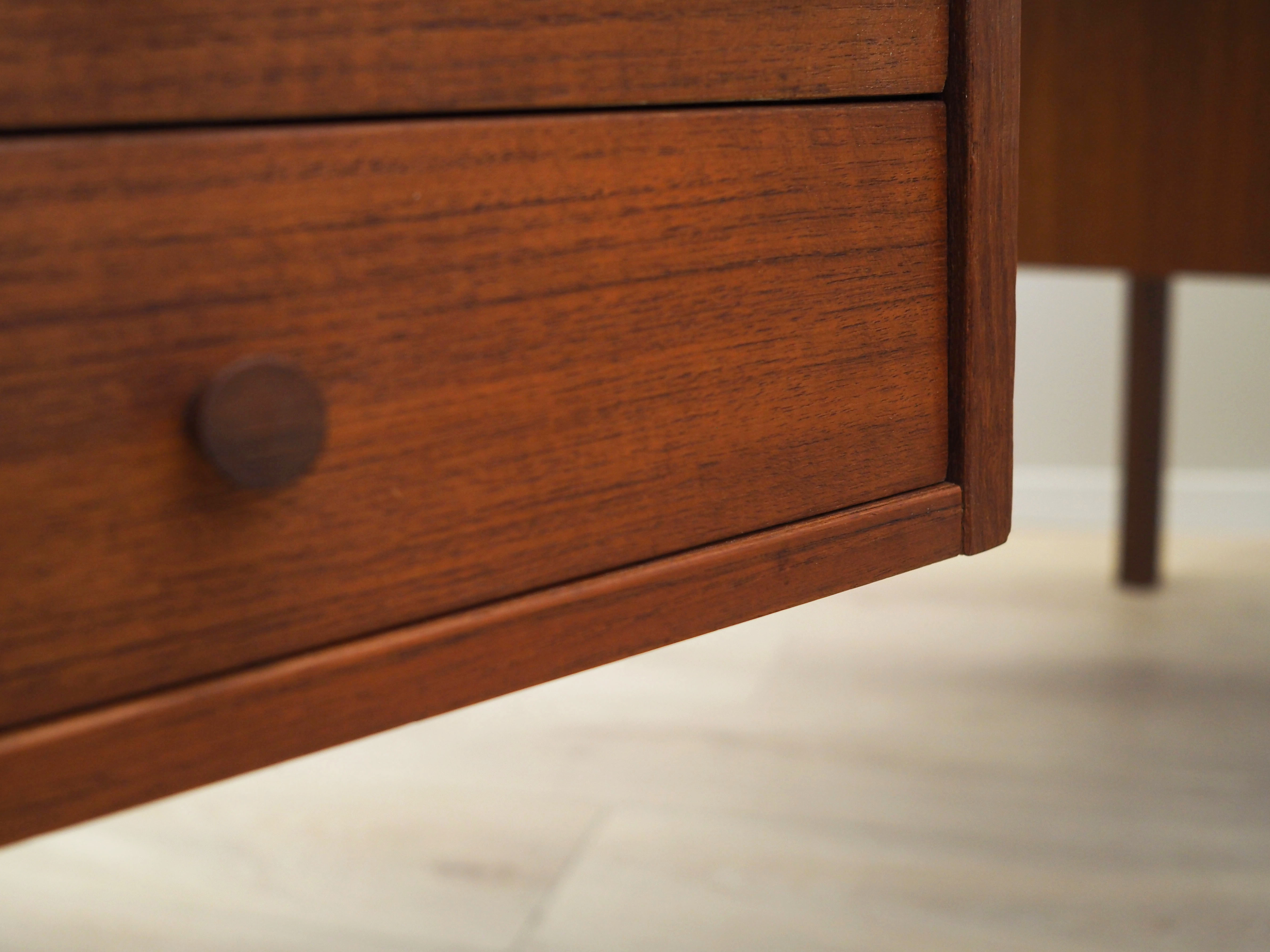 Teak desk, Danish design, 1970s, made in Denmark